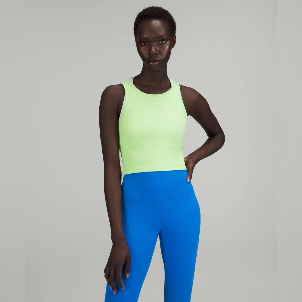 Lululemon Power Pivot Reversible Ribbed Tank Top